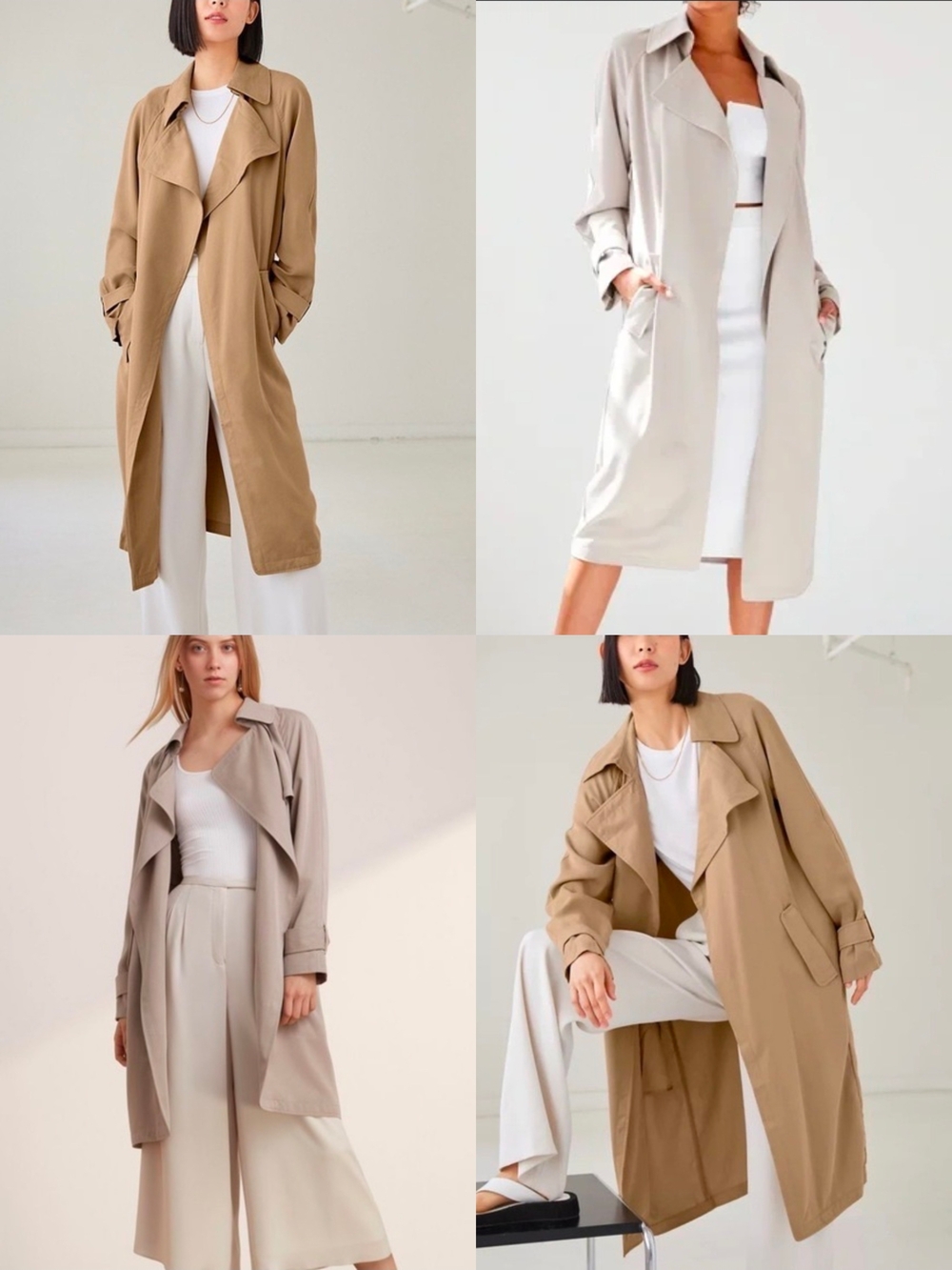Aritzia Babaton Lilac Lawson Trench Coat - Picture 13 of 16